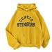 iOPQO hoodies for women Women s Cute Sweatshirt Kawaii Long Sleeve Hoodie Cotton Pullover Tops For Teen Girls Clothes Women s Hoodies Yellow XL
