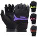 MRX Weight Lifting Gloves for Women Breathable Workout Gloves Anti Slip Gym Gloves|Purple Large