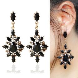 Naierhg Retro Multi Teardrop Dangle Drop Earrings Piercing Eardrops Women Party Jewelry