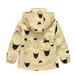 Aayomet Coat For Baby Boy Boy s Waterproof Ski Snow Jacket Hooded Lined Windproof Winter Jacket Khaki 7-8 Years