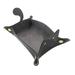 Royallove Cute Cat Shaped Leather Valet Tray Jewelry Tray Decorative Desk Organizer Foldable Portable Desk Organizer