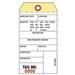 INVENTORY TAGS - Two-Part Carbonless NCR 3-1/8 x 6-1/4 Box of 500 Numbered 44000-44499