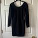 Athleta Dresses | Athleta Long Sleeve Bodycon Dress, Sz Small | Color: Black | Size: S