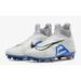 Nike Shoes | Nike Alpha Menace Elite 3 Football Cleats White Game Royal Sz 10.5 Ct6648-101 | Color: White | Size: 10.5