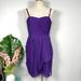 J. Crew Dresses | J.Crew Chiffon Purple 100% Silk Dress Women's Size 4 | Color: Purple | Size: 4