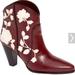 Kate Spade Shoes | Kate Spade Nwot Womens Dalton Ankle Boot Burgundy 9.5 | Color: Red | Size: 9.5