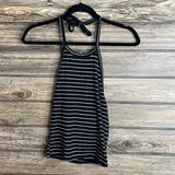 American Eagle Outfitters Tops | American Eagle Women’s Halter Top | Color: Black/White | Size: S