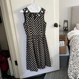 Kate Spade Dresses | Kate Spade Polka Dot Dress Size 0 | Color: Black | Size: 0