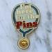 Disney Jewelry | I'm Here For The Pins Disney Pin | Color: Blue/White | Size: Os