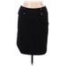 Apt. 9 Casual Skirt: Black Solid Bottoms - Women's Size 14