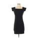 Forever 21 Cocktail Dress - Mini: Black Solid Dresses - Women's Size Small