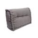 Cale Reins Dossier Assise 100% Coton 40 x 60 x 22 cm Non Déhoussable Uni Gris - Gris