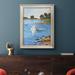 Breakwater Bay UA CH Wildflower Garden - Picture Frame Print on Canvas in Blue/Green | 25 H x 21 W x 2.5 D in | Wayfair