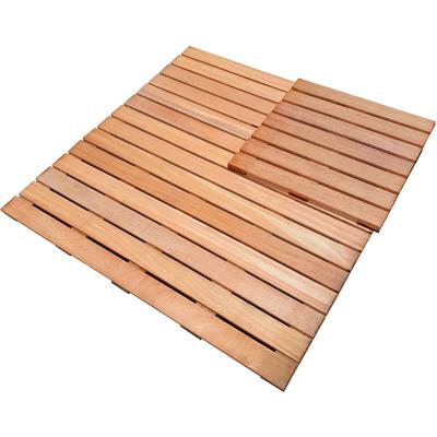 Intergard Terrassenfliesen Holzfliesen Bangkirai 100x100cm