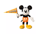 Disney Parks 2023 Mickey with Pennant Small Plush New with Tag