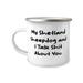 My Shetland Sheepdog and I Talk Shit About. Shetland Sheepdog 12oz Camper Mug Motivational Shetland Sheepdog Gifts For Friends Funny Shetland Sheepdog TShirts Funny Shetland Sheepdog Mugs Funny