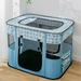 Portable Foldable Pet Playpen Mesh Portable Animal Crate Available in 4 Sizes Indoor/Outdoor