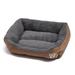 Dog Beds for Large Dogs Rectangle Washable Dog Bed Comfortable and Breathable Pet Sofa Warming Orthopedic Dog Bed for Large Medium Dogs