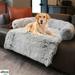 Pet Couch Protector for Dog with Soft Neck Bolster Universal Pet Furniture Cover Sofa Bed Cover Plush Dog Bed and More for Dogs and Cats Machine Washable Large