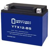 YTX12-BS Lithium Replacement Battery Compatible with ACDelco ATX12BS