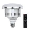 Suzicca-2 85W Bulb 3000K-6500K Photography Lamp Bulb Energy-saving Adjustable Brightness E27 Mount with Remote Control for Photography Studio Home Warehouse Office Hotel