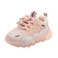 KaLI_store Kids Shoes Toddler Shoes Girls Sneakers Mesh Walking Shoes Kids Lightweight Tennis Shoes Breathable Running Shoes Pink