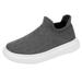 KaLI_store Kids Sneakers Shoes for Girls Kids Children Tennis Sports Gym Running Sneakers Grey