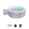 Bestway SaluSpa Cancun AirJet Inflatable Hot Tub with 120 Jets Gray