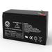 AJC Battery Brand Replacement for Werker WKA12-9F2 12V 9Ah UPS Battery - This Is an AJC Brand Replacement