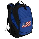 Deluxe American Flag Laptop Backpack USA Flag Backpack or School Bag