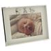 Haysom Interiors Charming and Simplistic Silver and Ivory Newborn Baby 7 x 5 Photo Frame