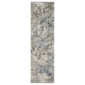 Oriental Weavers Easton 7111F Grey/ Blue 2 3 X 7 6 Indoor Area Rug