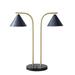 INK+IVY Bower Bower Table Lamp with Black Finish II153-0127