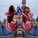 Disney Shoes | Disney Princess Pink Glitter Shoes Size 6c. | Color: Pink | Size: 6bb