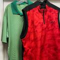 Adidas Shirts | Adidas Shirt And Vest. | Color: Green/Red | Size: Various