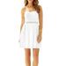 Lilly Pulitzer Dresses | Lilly Pulitzer Brett White Strapless Lace Dress | Color: White | Size: Xxs