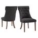 Voyager Button-tufted Dining Chairs (Set of 2) by iNSPIRE Q Artisan