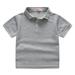 SDJMa Children s Summer Solid Color Short-sleeved Top Men s And Women s Big Children s Solid Color T-shirt