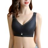 gvdentm Sports Bra Minimizer Bras for Women Full Coverage Unlined Non Padded Lace Plus Size Underwire Bra for Big