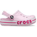 Crocs Ballerina Pink / Candy Pink Toddler Bayaband Clog Shoes