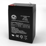 UPG UB645 D5733 6V 4.5Ah Sealed Lead Acid Battery - This Is an AJC Brand Replacement