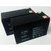 SPS Brand 12V 9Ah Replacement Battery (SG1290T2) for Casil CA1290 (Terminal T2) (2 Pack)