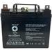 SPS Brand 12V 35Ah Replacement battery (SG12350) for Lawn Mower Black & Decker CMM630 TYPE1