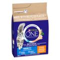 2x2.8kg Senior 11+ Chicken Purina ONE Dry Cat Food