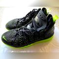 Nike Shoes | Nike Men's Lebron 18 Xviii Black/Electric Green. Us 9.5 | Color: Black/Green | Size: 9.5