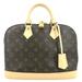 Louis Vuitton Bags | Louis Vuitton Alma Pm Monogram Canvas Satchel Bag Brown | Color: Brown | Size: Os