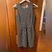 J. Crew Dresses | J Crew Black And White Striped Dress | Color: Black/White | Size: Xs