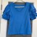 Lilly Pulitzer Tops | Lilly Pulitzer Dicola Top In Boca Blue | Color: Blue | Size: M