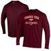 Men's Under Armour Maroon Virginia Tech Hokies Alumni Performance Long Sleeve T-Shirt