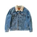 Levi's Jackets & Coats | Levi’s Sherpa Denim Jacket | Color: Blue | Size: L